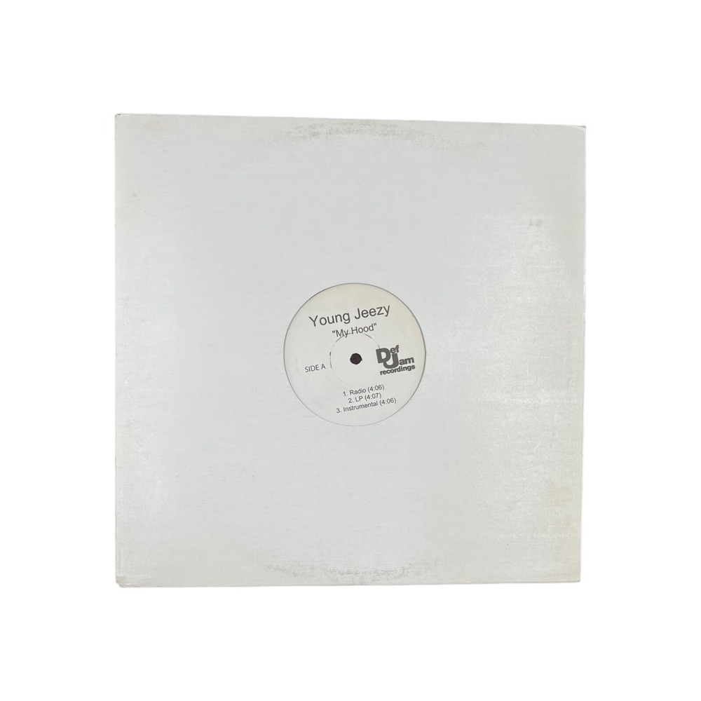 Young Jeezy My Hood  2005 Limited Edition Promo Vinyl LP